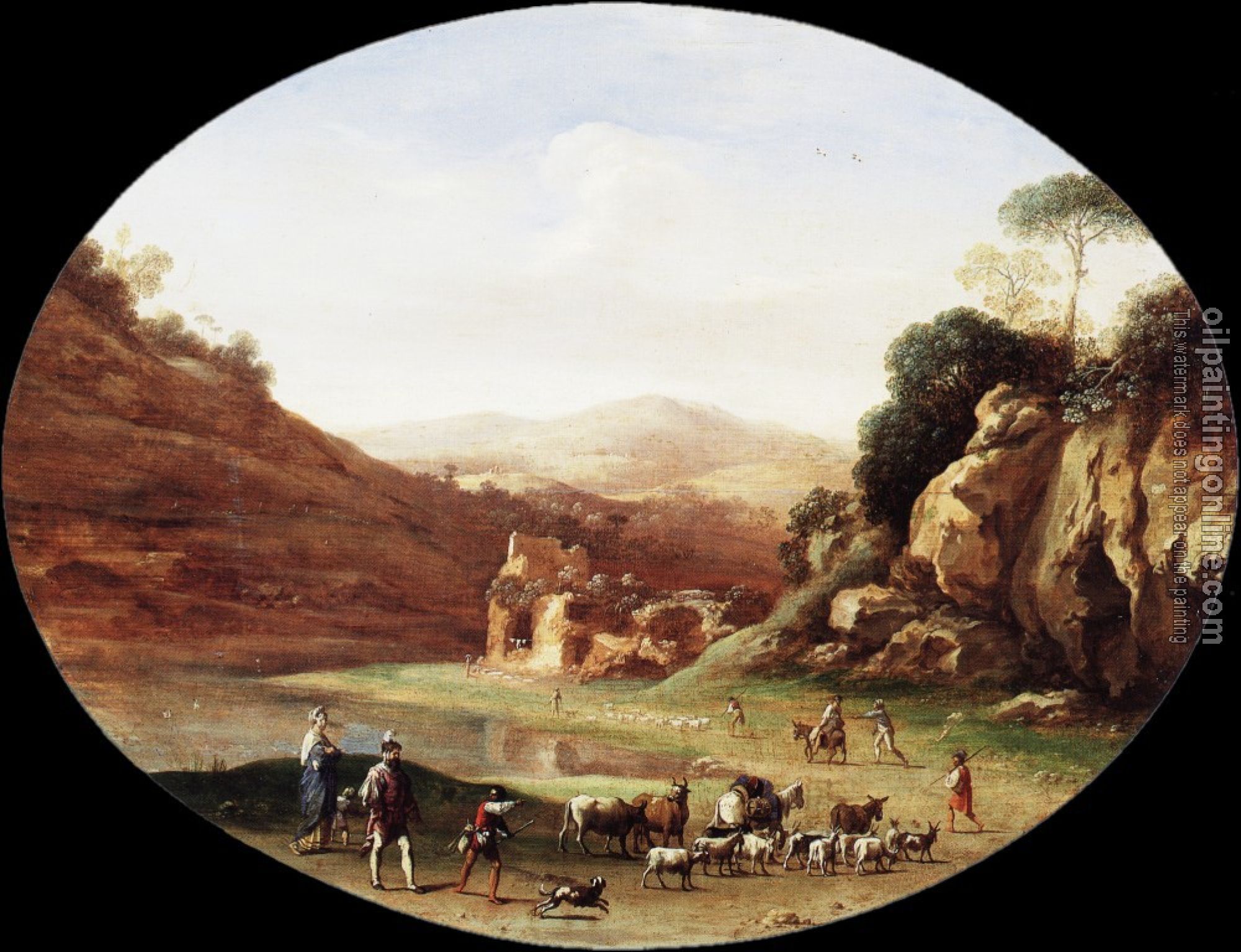 Cornelis van Poelenburgh - Poelenb Valley